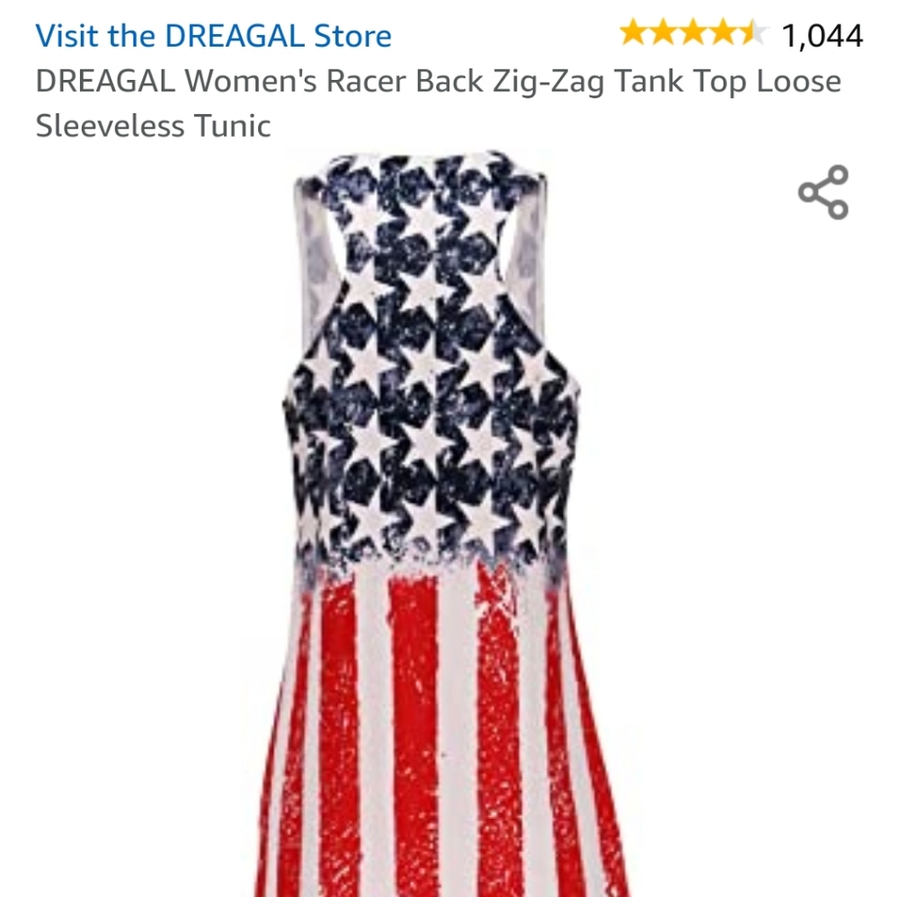 American Flag Tank - Picture 2 of 8